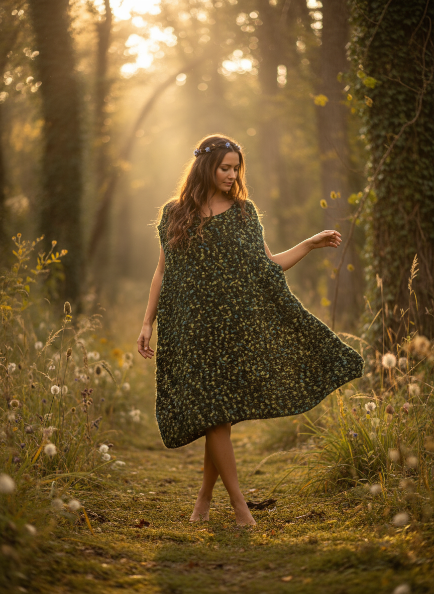 Forest Whispers Tunic Natural Setting